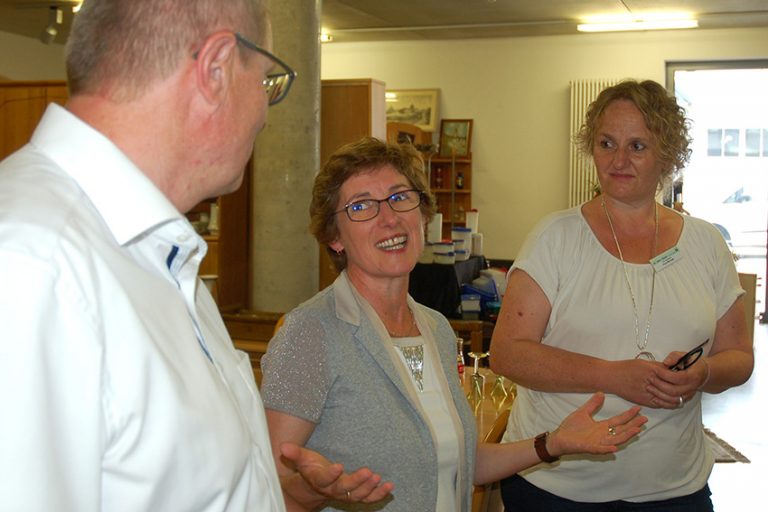 Zur Bundestagswahl: Besuch von unserer Spitzenkandidatin