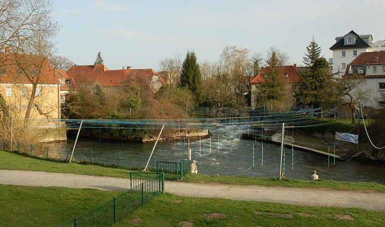 Ohne Wasser ist die Welle witzlos